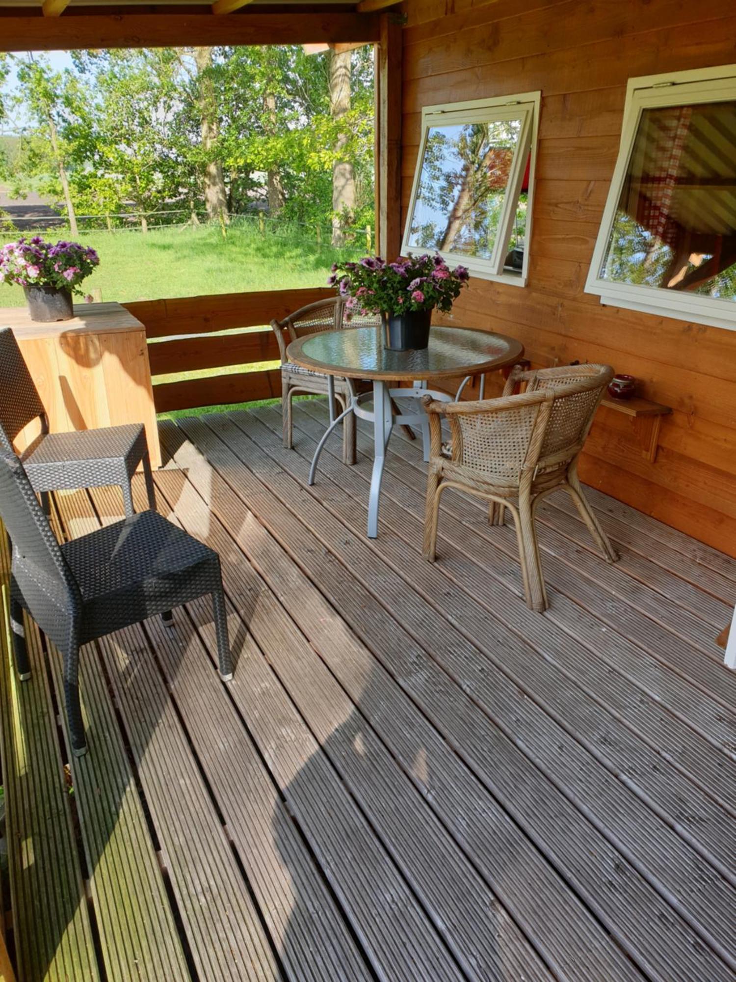 Tiny House Het Reebokje Apartment Vriescheloo Exterior photo